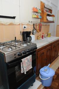 Кухня или мини-кухня в City Apartment Rades Tunis free Wifi

