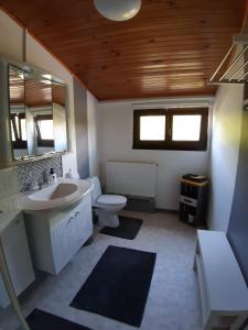 Baðherbergi á B&B Circuitez-vous