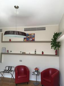 Posezení v ubytování Corso Como - New Building Apartment