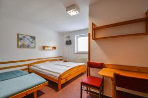 Postel nebo postele na pokoji v ubytování Relax Jasna