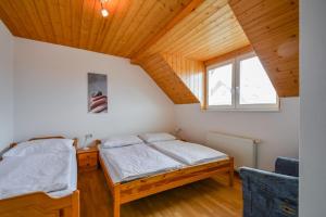 Postel nebo postele na pokoji v ubytování Relax Jasna