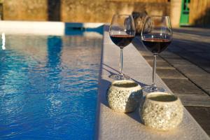 Bazén v ubytování TayLa-Apartment Vodice nebo v jeho okolí