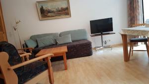 Telewizja i/lub zestaw kina domowego w obiekcie Wohlfühl - Appartement Fewo Pichlarn Irdning Ferienwohnung