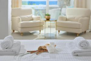 Posezení v ubytování Nissaki Boutique Hotel