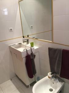 A bathroom at LasVistasApartment