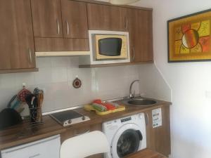 A kitchen or kitchenette at LasVistasApartment