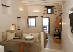 Posezení v ubytování Esperia Luxury Suites