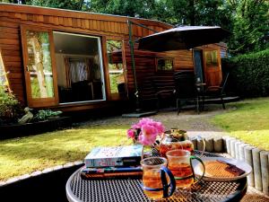 Zahrada ubytování Cedar Cottage Veluwe