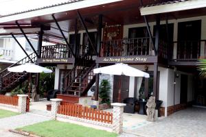 Balkón nebo terasa v ubytování Ao Nang Home Stay - Adults Only