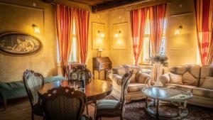 Istumisnurk majutusasutuses Apartmány č.p. 9
