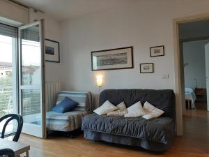 Posezení v ubytování B&B Balon