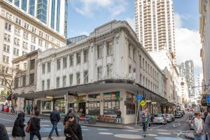 Cảnh Auckland hoặc tầm nhìn thành phố từ khách sạn
