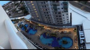 La alberca dentro o cerca de Apartamento em Olímpia em frente ao Thermas