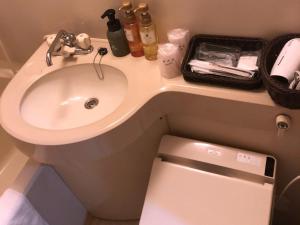 Um banheiro em Hotel Taisetsu Onsen&Canyon Resort