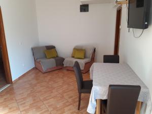 Posezení v ubytování Villa Brasina