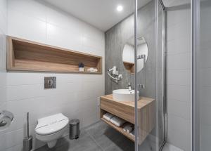 Koupelna v ubytování Amarant Urban Hotel & Conference Center by CHM