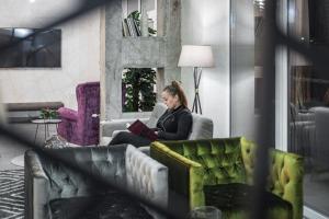 Posezení v ubytování Amarant Urban Hotel & Conference Center by CHM