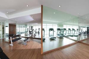 Fitness centrum a/nebo fitness zařízení v ubytování Silka Maytower Kuala Lumpur