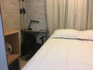 Postel nebo postele na pokoji v ubytování Life Resort - Flat Aconchegante + 18 fotografií