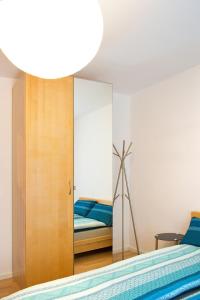 Posteľ alebo postele v izbe v ubytovaní Ferienwohnung Rodenhof
