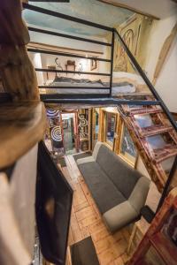 Χώρος καθιστικού στο Rent a Room - Be Rustic