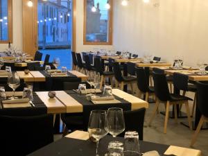 Restaurace v ubytování Locanda del Delta