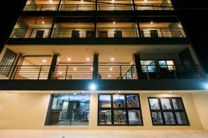 Balkón nebo terasa v ubytování Caroline Hostel