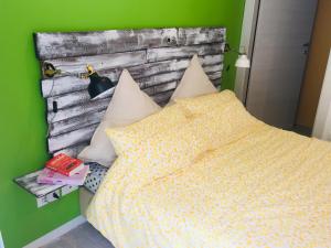 Postel nebo postele na pokoji v ubytování B&B MonteCengio