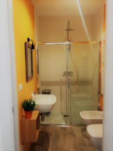 Koupelna v ubytování B&B MonteCengio