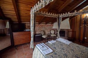 Posteľ alebo postele v izbe v ubytovaní Alojamiento Rural Molino Del Batan