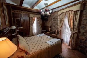 Posteľ alebo postele v izbe v ubytovaní Alojamiento Rural Molino Del Batan