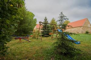 Detský kútik v ubytovaní Ořechový dvůr