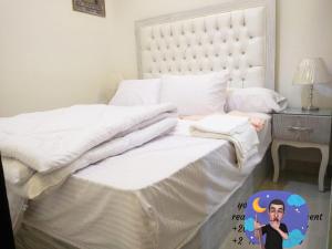 Кровать или кровати в номере Sharm hills resort ( 1 bed room flat)