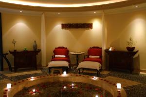 Posezení v ubytování Sandos Cancún All Inclusive - Adults Only