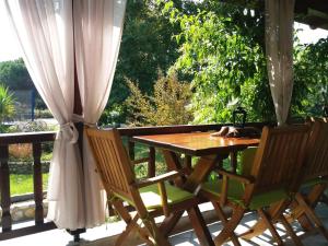Balkón alebo terasa v ubytovaní Vourvourou Antonis House