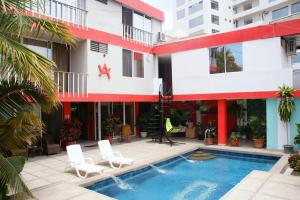 Bassein majutusasutuses Hostal Antares või selle lähedal