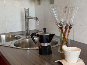 Příslušenství pro přípravu čaje a kávy v ubytování Apartman LUCIJA 2 + 17 fotografií