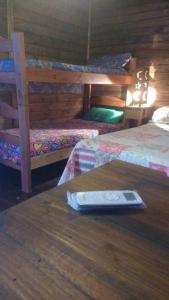 Ένα ή περισσότερα κρεβάτια σε δωμάτιο στο Suites Vito Dumas 2