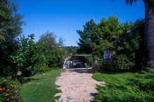 Zahrada ubytování villa Orchidee Sardegna