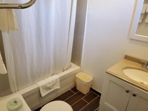 Koupelna v ubytování Rodeway Inn