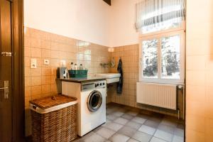 Kuchyň nebo kuchyňský kout v ubytování Ferienwohnung Bispink