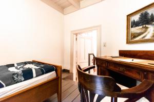 Posezení v ubytování Ferienwohnung Bispink