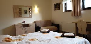 Ein Bett oder Betten in einem Zimmer der Unterkunft Comfort and Views