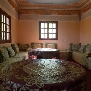 Postel nebo postele na pokoji v ubytování Dar Imoughlad + 196 fotografií