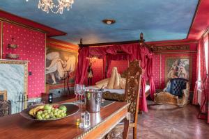 Χώρος καθιστικού στο Hotel Zeit & Traum Privat SPA