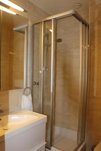 Koupelna v ubytování Auberge Au Lion d'Or