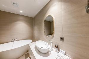 Koupelna v ubytování Brown-Dot Hotel Ulsan-Sincheon