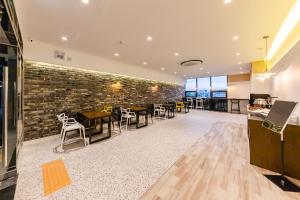 Posezení v ubytování Brown-Dot Hotel Ulsan-Sincheon