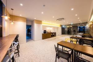 Posezení v ubytování Brown-Dot Hotel Ulsan-Sincheon