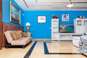 Χώρος καθιστικού στο Villas El Paraiso